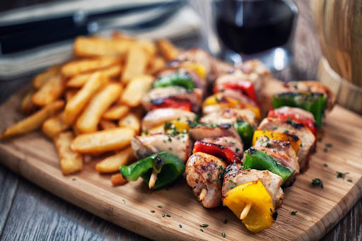 brochettes de poulet