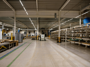 bol vibrant sur mesure dans une usine